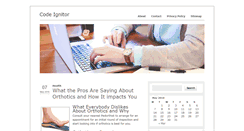 Desktop Screenshot of codeignitor.com